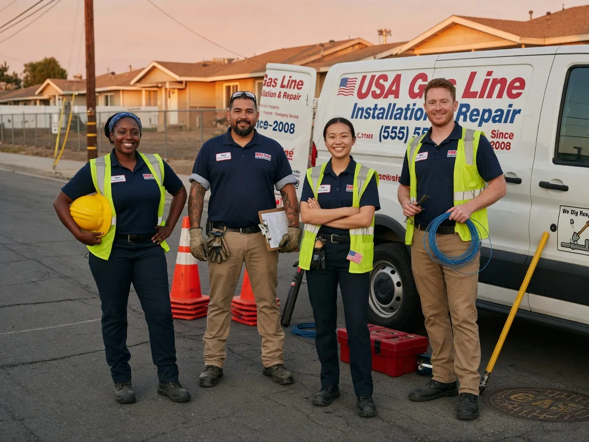 Gas Line Installation company in Niantic, IL